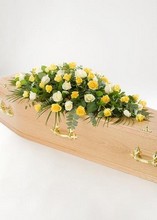 Yellow and White Rose Double Ended