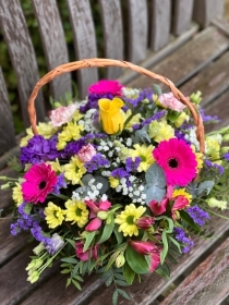 Vibrant basket